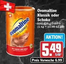 HIT Ovomaltine Klassik oder Schoko Angebot