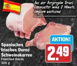 HIT Spanisches frisches Duroc Schweinekarree Angebot