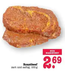 Scheck-in-Center Roastbeef Angebot