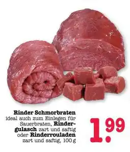 Scheck-in-Center Rinder Schmorbraten Angebot