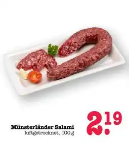 Scheck-in-Center Münsterländer Salami Angebot