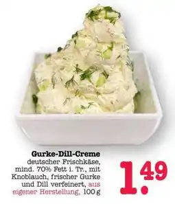 Scheck-in-Center Gurke-Dill-Creme Angebot