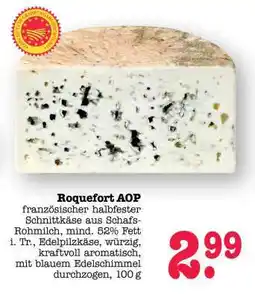 Scheck-in-Center Roquefort AOP Angebot