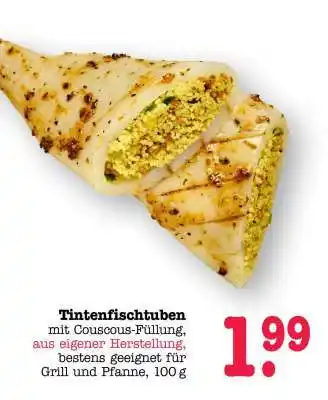 Scheck-in-Center Tintenfischtuben Angebot