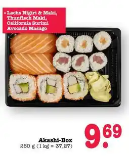 Scheck-in-Center Akashi Box Angebot