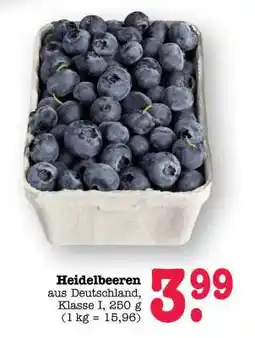 Scheck-in-Center Heidelbeeren Angebot