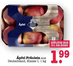 Scheck-in-Center Äpfel Fräulein Angebot