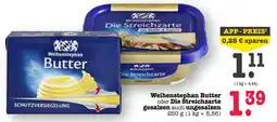Scheck-in-Center WEIHENSTEPHAN Butter oder Die Streichzarte Angebot