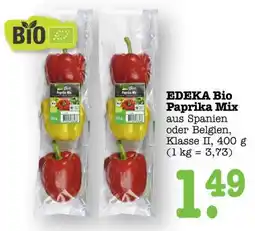 Scheck-in-Center EDEKA Bio Paprika Mix Angebot