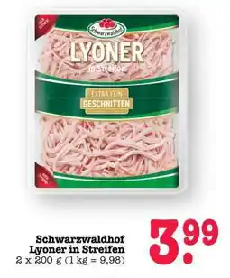 Scheck-in-Center Schwarzwaldhof Lyoner in Streifen Angebot