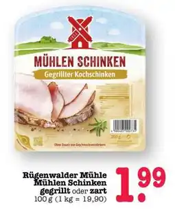 Scheck-in-Center RÜGENWALDER MÜHLE Mühlen-Schinken Angebot