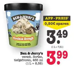 Scheck-in-Center Ben & Jerry’s Angebot