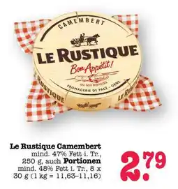 Scheck-in-Center Le Rustique Camembert Angebot