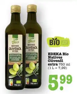 Scheck-in-Center EDEKA Bio Natives Olivenöl extra Angebot