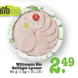 Scheck-in-Center Wiltmann Bio Geflügel-Lyoner Angebot