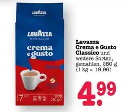 Scheck-in-Center Lavazza Crema e Gusto Classico Angebot