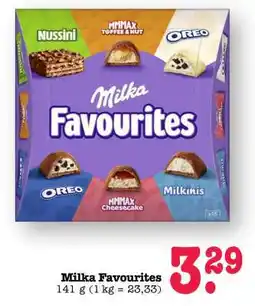 Scheck-in-Center MILKA Favourites Angebot
