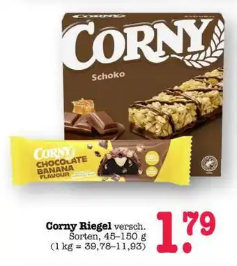 Scheck-in-Center Corny Riegel Angebot