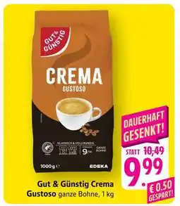 Scheck-in-Center Gut & Günstig Crema Gustoso Angebot