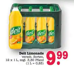 Scheck-in-Center Deit Limonade Angebot