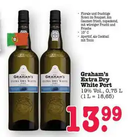 Scheck-in-Center Graham's Extra Dry White Port Angebot