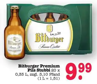 Scheck-in-Center Bitburger Premium Pils Stubbi Angebot