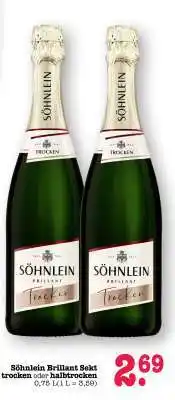 Scheck-in-Center SÖHNLEIN Brillant Sekt Angebot
