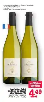 Scheck-in-Center Languedoc Saint Guilhem Le Désert Chardonnay IGP Angebot
