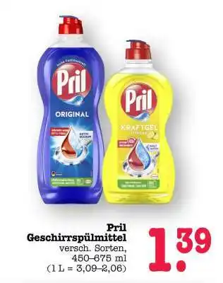 Scheck-in-Center Pril Geschirrspülmittel Angebot