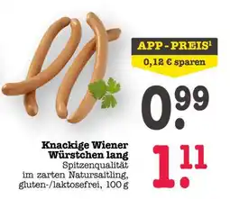 Scheck-in-Center Knackige Wiener Würstchen lang Angebot
