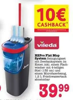 Scheck-in-Center H2PrO Flat Mop System Angebot