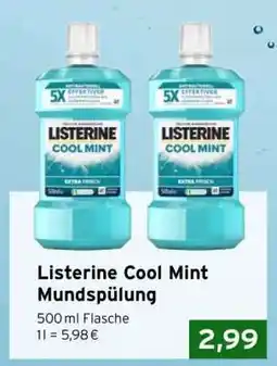CAP Markt Listerine Cool Mint Mundspülung Angebot