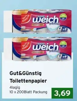 CAP Markt Gut & Günstig Toilettenpapier Angebot