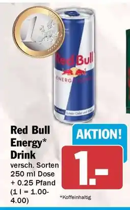 HIT Red Bull Energy Drink Angebot
