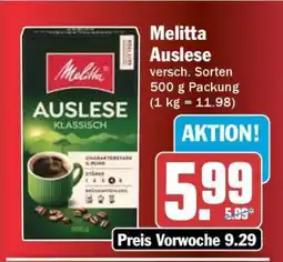HIT Melitta Auslese Angebot