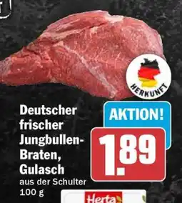 HIT Deutscher frischer Jungbullen-Braten, Gulasch Angebot