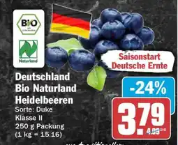 HIT Deutschland Bio Naturland Heidelbeeren Angebot