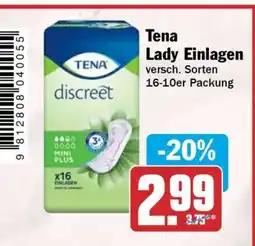 HIT Tena Lady Einlagen Angebot