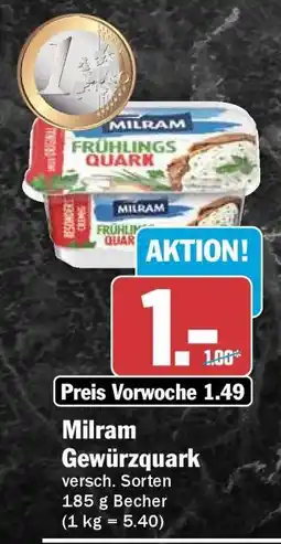 HIT Milram Gewürzquark Angebot