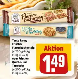 nahkauf TANTE FANNY Frischer Flammkuchenteig Angebot