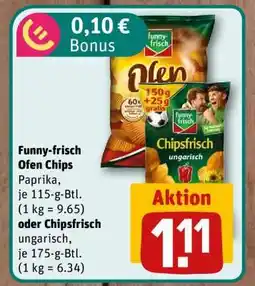 nahkauf Funny-frisch Ofen Chips oder Chipsfrisch Angebot