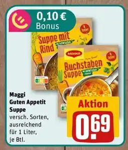 nahkauf Maggi Guten Appetit Suppe Angebot