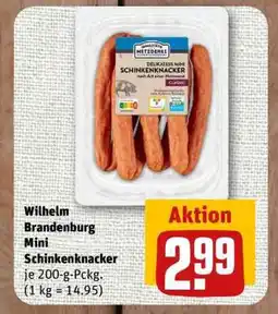nahkauf Wilhelm Brandenburg Mini Schinkenknacker Angebot