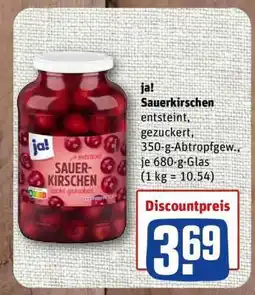 nahkauf ja! Sauerkirschen Angebot