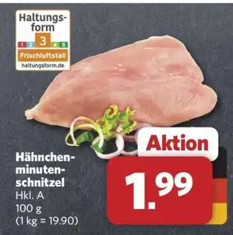Combi Hähnchen-Minuten-schnitzel Angebot