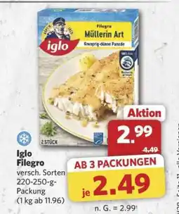 Combi IGLO Filegro Angebot