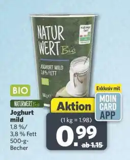 Combi NATURWERT Bio Joghurt mild Angebot