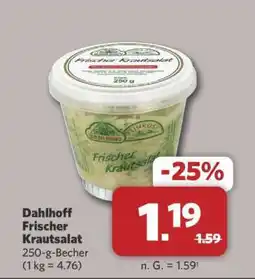 Combi Dahlhoff Frischer Krautsalat Angebot