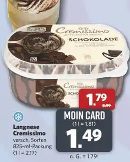 Combi LANGNESE Cremissimo Angebot