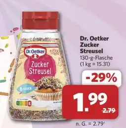 Combi Dr. Oetker Zucker Streusel Angebot